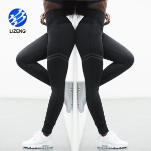 Solid Color 4 Way Stretch Fabric Tummy Control High Waist Yoga Leggings
