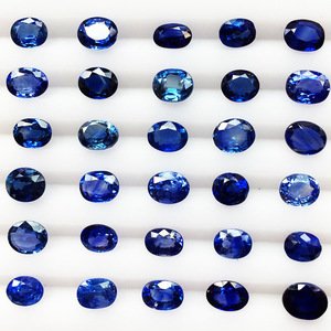 Sri Lanka natural unheated oval blue sapphire big size loose stone customized ring necklace pendant dual use