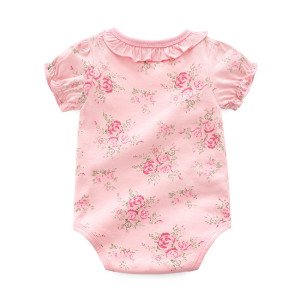 Summer cotton short sleeve cute newborn romper children's suit baby clothes