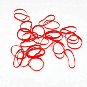 TPU  silicon high strength red elastic rubber hair rubber band MB-2024