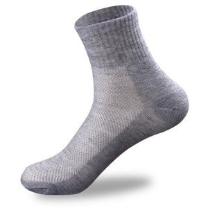 UP GRADE pure color mesh tube socks wholesale spring and summer night market foot bath men's sports cotton socks