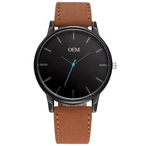 Watch OEM Logo Your Own Brand Watches Japanese Quartz Movement Custom Logo Man Watch