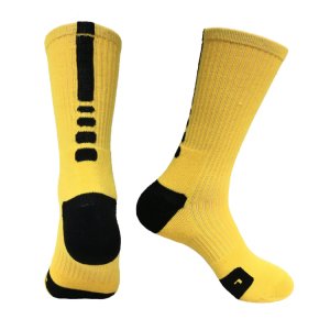 wholesale European and American terry towel 3D sports socks tube men's basketball elite quick-drying socks