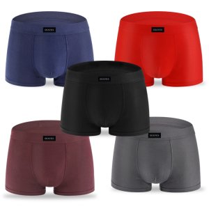 Wholesale Factory Directly Fashion Design Soft Mens Underwear Boxer Shorts Briefs