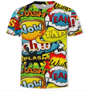 Wholesale hot sell high quality full print shirts customized summer short t shirt sublimation