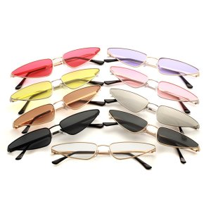 Wholesale NEW Fashion Cat Eye Women Metal Sunglasses