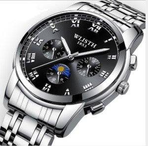 WLISTH European and American men's high-end fashion business boutique waterproof luminous quartz watch