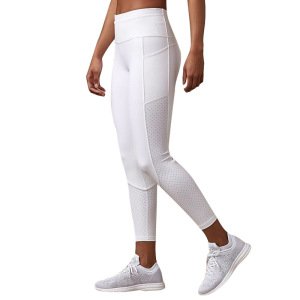 Women Dri Fit Breathable Mesh Running Fitness Yoga Pants with Phone Pockets