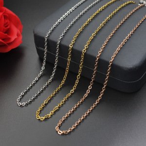 XL004 Customized Jewelry Stainless Steel Gold Necklace Chain, Fashionable Clavicle Necklaces For Women