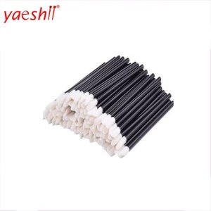Yaeshii Women Accessories 100 PCS Disposable Lip Brush Wholesale Gloss Wands Applicator Perfect Best Make Up Tool
