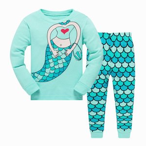 100% cotton high quality cartoon styles cute boys girls 2019 new children pajamas kids OEM avaliable