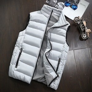 2019 Hot Sell Custom Vest Outerwear Lightweight Warm Padded Puffer Sleeveless Jacket For Men