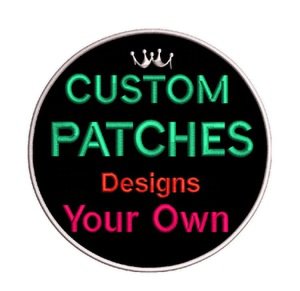 Custom embroidery iron on patches