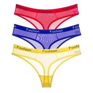 Customized women thong g-string girls cotton sporty thongs waistband brand bikini sexy underwear women's thong