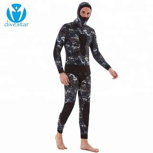 DIVESTAR china supplier Custom Diving spearfishing suit,Top quality Camofluage Neoprene spearfishing wetsuit