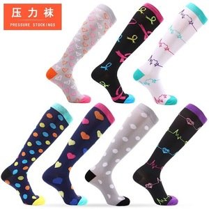 Dropshipping Compression Running Socks Knee High Compression Socks For Men And Women Customized Sport Stocking Socks