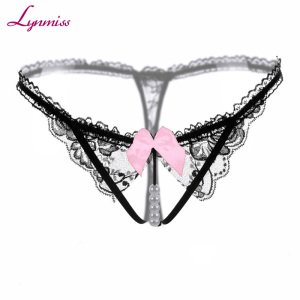 Lynmiss Lace Design Ladies Underwear Panty Sexy Young Girl Underpants G string