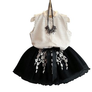 New fashion model lace feeling  baby girls party children girl dress