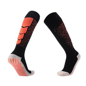 Non-Slipping Sports Anti-Slip Soccer Sock Football Socks Mid Calf Stockings Rubber Outside Sock