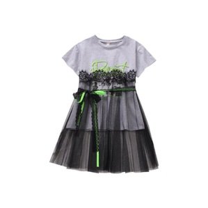 summer girls dresses cotton patchwork cotton printing children clothes wholesale fashion ready made lots