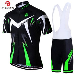 X-TIGER Men Cycling Jersey Spring short Sleeves Cycling Clothing MTB Bike Clothing Breathable cycling wear