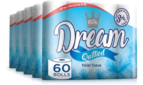 60 Rolls of Little Duck Dreams Toilet Paper