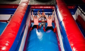 Entry to Ninja Warrior UK Adventure and Inflatable Park for Up to Four (Up to 25% Off)