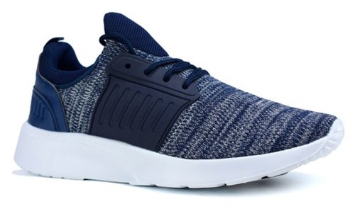 Groupon Goods Global Gmbh - Kids' knitted blue trainers