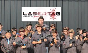 Laser Tag Party for Up to 12 Kids at Bedlam Paintball