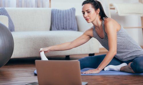 One, Five, or Ten Interactive Online Pilates Classes from Adonis Health And Fitness (Up to 71% Off)