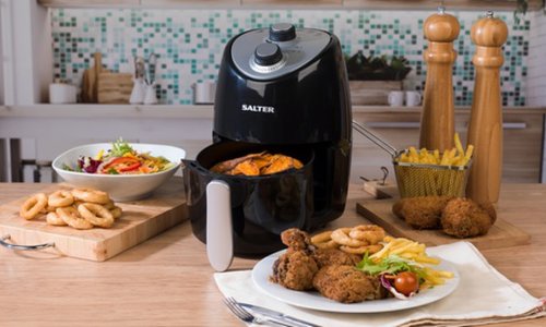 Salter 2 Litre Hot Air Fryer with Removable Frying Rack
