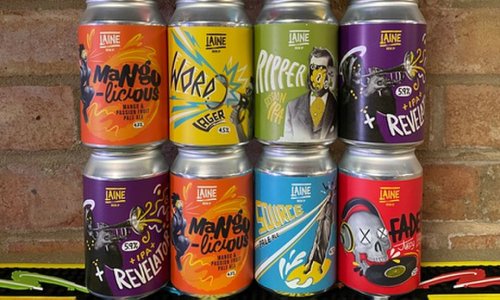 Six- or twelve-Pack Mixed Core Range from The Laine Brewing Company Ltd (Up to 30% Off)