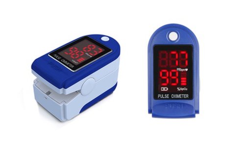 Up to Three Fingertip Pulse Oximeters