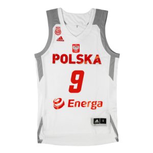 Koszulka adidas reprezentant Polski Mateusza Ponitki #9 (CV9109-POL-WHITE-PON)
