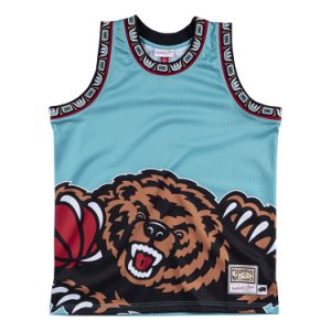 Koszulka MITCHELL&NESS big face grizzlies jersey vancouver grizzlies teal