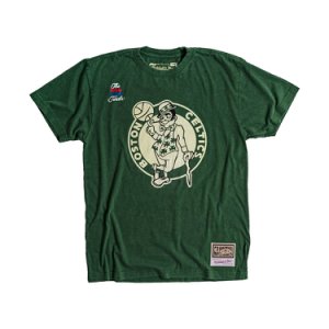 Koszulka Mitchell & Ness Worn Logo/Wordmark Tee Boston Celtics (MN-NBA-INTL869-BOSCE)