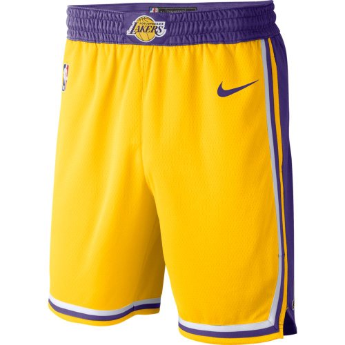 Nike NBA Los Angeles Lakers Swingman Road Short (AJ5617-728)
