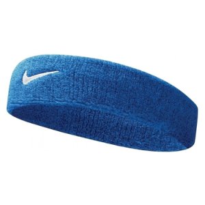 Nike - Opaska swoosh headband blue/white