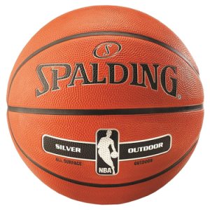 Piłka Spalding NBA Silver Outdoor (5) (029321835689)