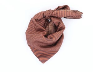 DOPPIAA scarves men brown