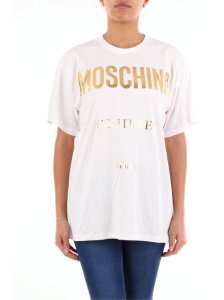Moschino Couture t-shirt di colore bianco