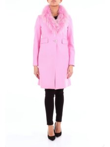 Nora Barth cappotto lungo di colore rosa