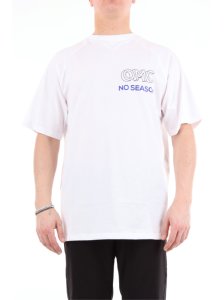 OMC T-shirt manica corta di colore bianco
