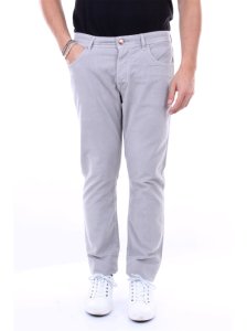SP1 Trousers Five pockets Men Pearl grey