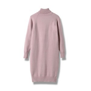 Casual Vlak Sweater jurken voor meisjes Split