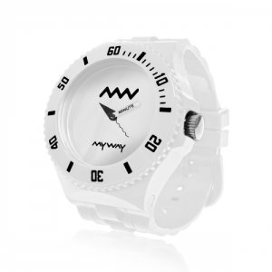 MyWayMyWatch White Interchangeable Unisex Watch MW-C2-White