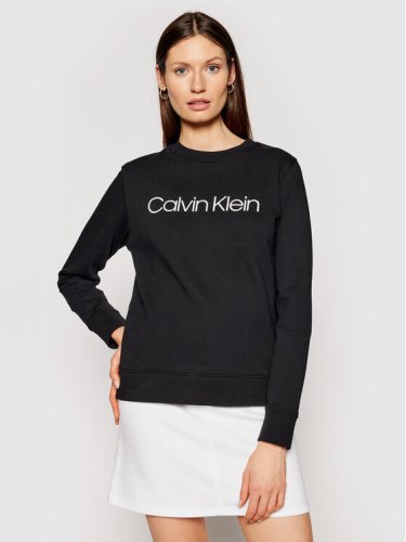 Calvin Klein Bluza Core Logo Prt K20K202017 Czarny Regular Fit