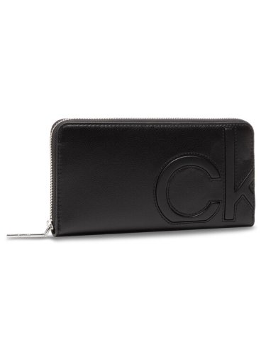 Calvin Klein Duży Portfel Damski Z/A Wallet Lg K60K607541 Czarny