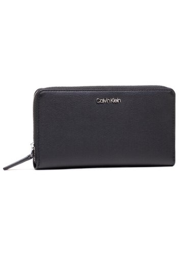 Calvin Klein Duży Portfel Damski Z/A Wallet Xl K60K608164 Czarny