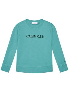 Calvin Klein Jeans Bluza Unisex Institutional Logo IU0IU00162 Niebieski Regular Fit